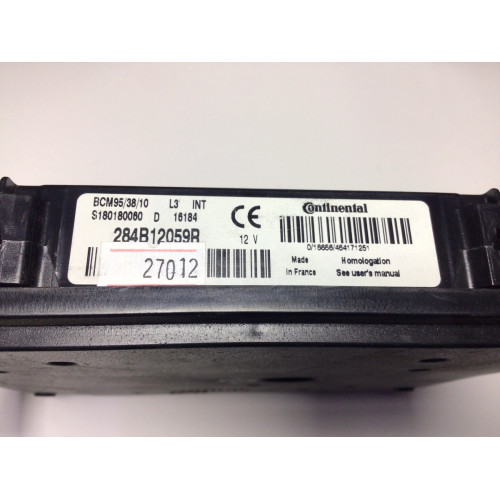 Renault Megane 3 Sigorta Body Beyni 284B12059R S180180060D