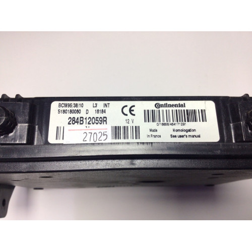 Renault Megane 3 Sigorta Body Beyni 284B12059R S180180060D