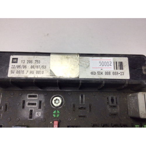 Opel Astra H Zafira B Sigorta Body Beyni 13206753 5DK008668-23