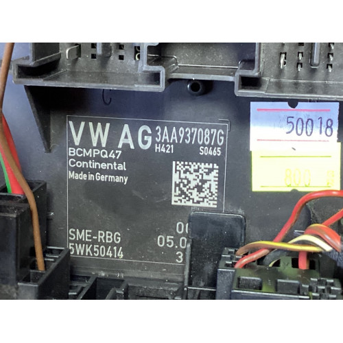Volkswagen Passat B7 Sigorta Body Beyni 3AA937087G 5WK50414