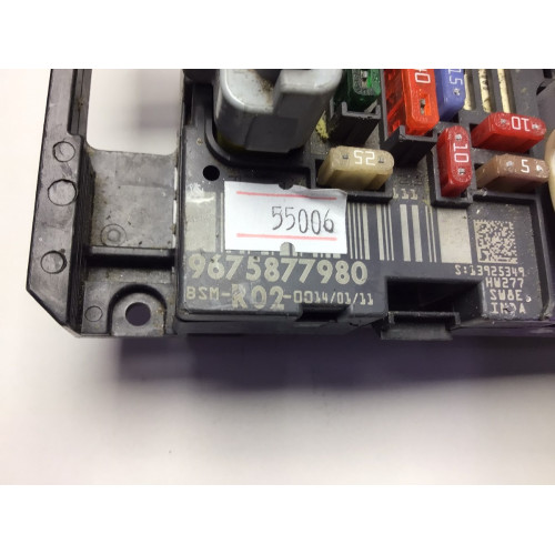Citroen C4 C5 BSM Sigorta Beyni 9675877980 BSM-R02-00