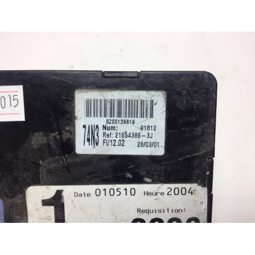 Renault Laguna 2 Gövde Kontrol Modülü 21653294-8 21654386-3J
