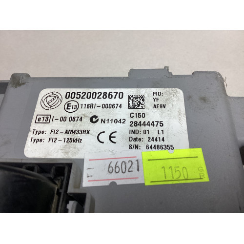 Fiat Doblo 1.3 Sigorta Body Beyni 00520028670 116RI-000674 28444475 FI2-AM433RX