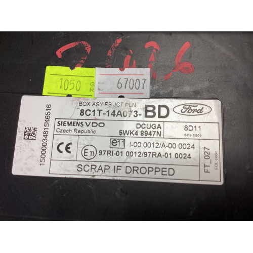 Ford Transit Sigorta Body Beyni 8C1T-14A073-BD 5WK48947N