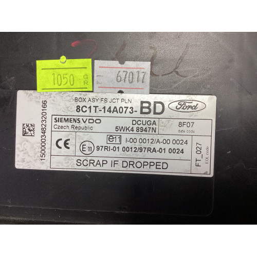 Ford Transit Sigorta Body Beyni 8C1T-14A073-BD 5WK48947N