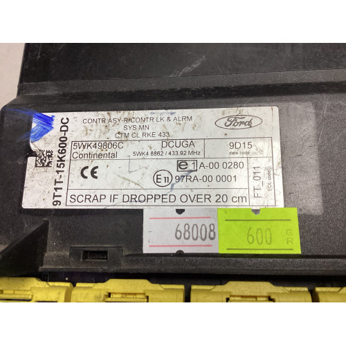 Ford Transit Connect Konfor Beyni 9T1T-15K600-DC 5WK49806C 5WK48862