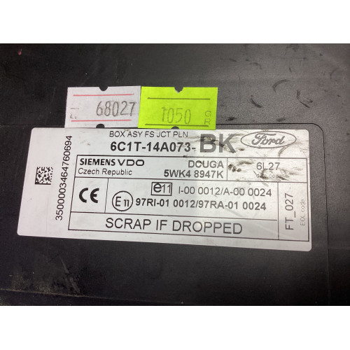 Ford Transit MK7 BCM Sigorta Body Beyni 6C1T-14A073-BK 5WK48947K