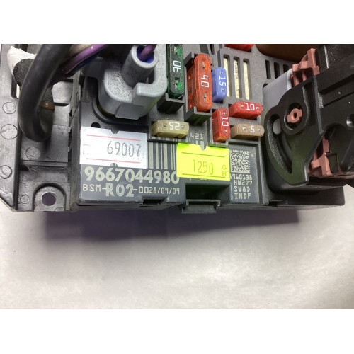 Peugeot 407 Citroen C4 C5 BSM R02 Sigorta Beyni 9667044980 BSM-R02-00