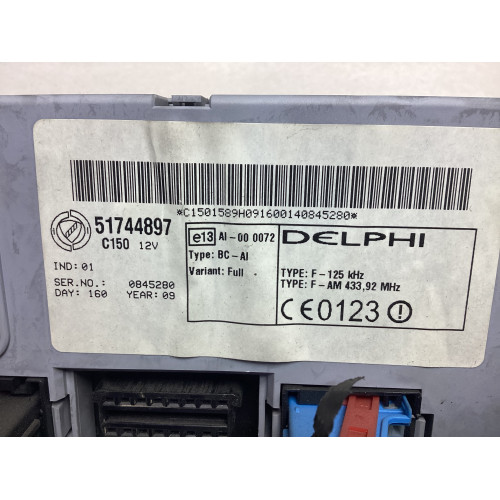 Fiat Doblo 1.3 Sigorta Body Beyni 51744897