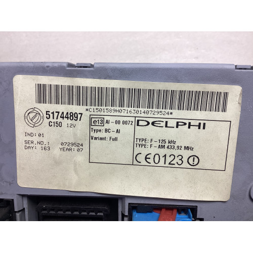 Fiat Doblo 1.3 Sigorta Body Beyni 51744897