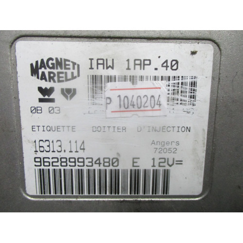 Citroen ZX Motor Beyni 9628993480 IAW 1AP.40
