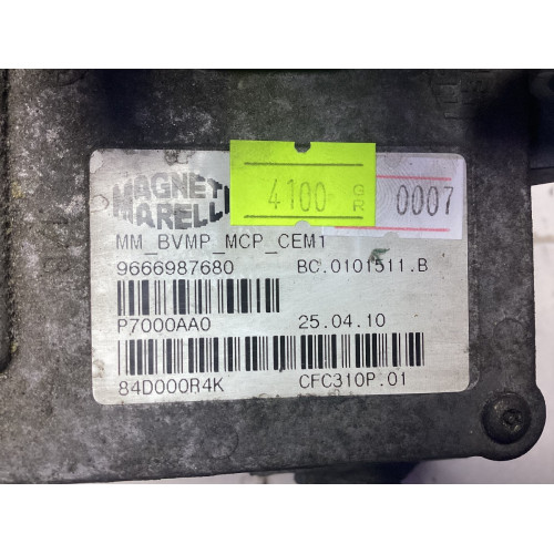Citroen C4 Şanzıman Robotu 9666987680 P7000AA0 BC.0101511.B CFC310P.01