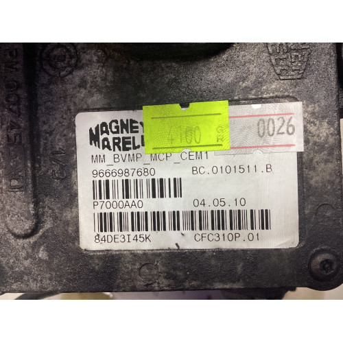 Citroen C4 Şanzıman Robotu 9666987680 P7000AA0 BC.0101511.B CFC310P.01